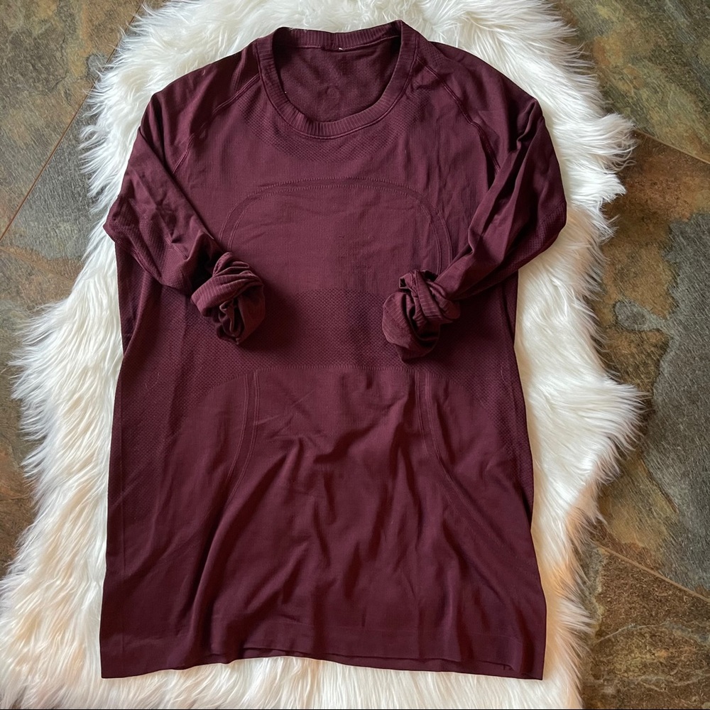 Lululemon Swiftly Tech Long Sleeve Top